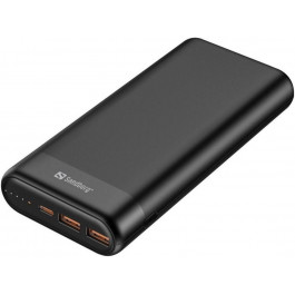   Sandberg PD 65W 3A QC3.0 20000 mAh, USB, 2хType-C OUT (420-62)