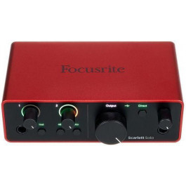   Focusrite Scarlett Solo 4th Gen