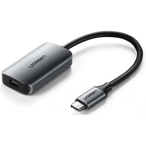 UGREEN USB Type-C to Mini DisplayPort 0.1m Gray (60351) - зображення 1