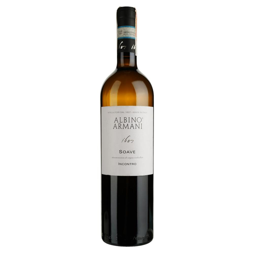 Albino Armani Вино  Soave Incontro DOC, біле, сухе, 12,5%, 0,75 л (8022592710008) - зображення 1