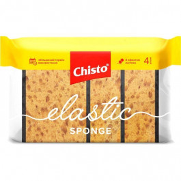   Chisto Губки кухонні  Elastic Sponge 4 шт. (4823098409014)