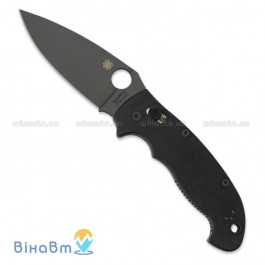   Spyderco MANIX-2 XL Black Blade Plainedge (C95GPBBK2)