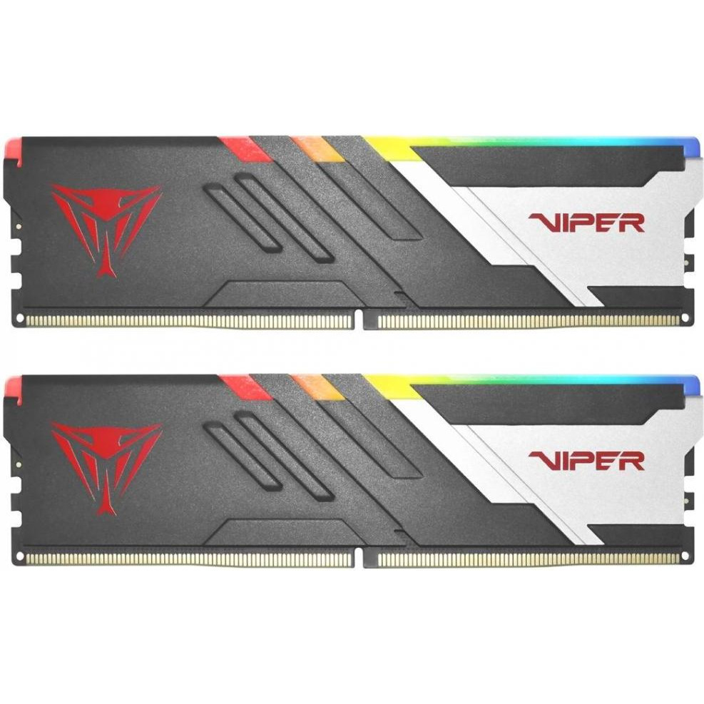 PATRIOT 32 GB (2x16GB) 6000 MHz VIPER VENOM RGB (PVVR532G600C36K) - зображення 1