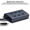 Promate USB hub EZHub-7 grey (ezhub-7.grey) - зображення 5