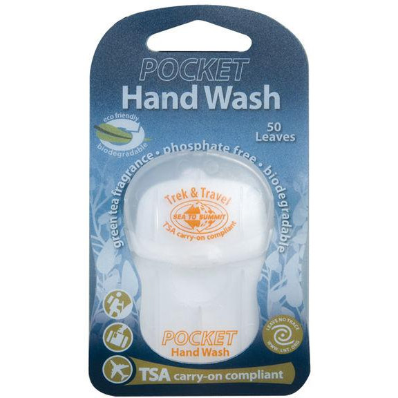 Sea to Summit Мыло для рук  - Trek & Travel Pocket Hand Wash 50 Leaf White (STS ATTPHW) (9327868019397) - зображення 1