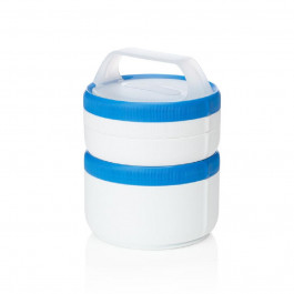   Humangear Stax Storage Container Set XL/EatSystem white/blue (022.0116)