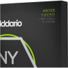 D'Addario NYXL45125 Nickel Wound Regular Light Electric Bass 5 Strings 45/125 - зображення 4