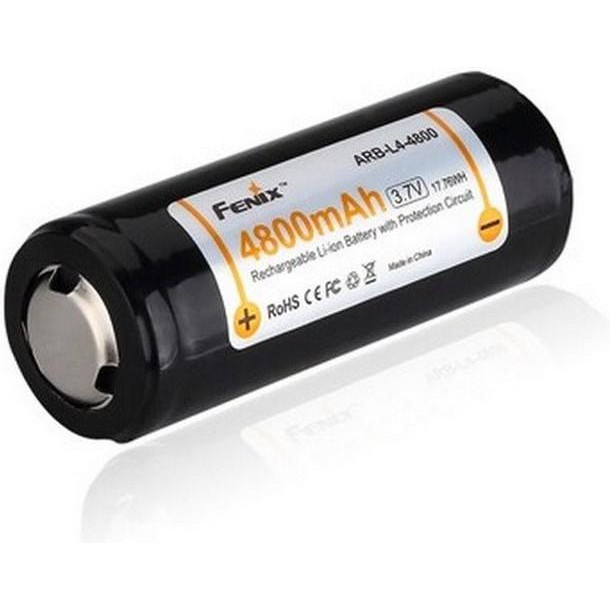 Fenix 26650 4800mAh Lithium 1шт ARB-L4-4800 - зображення 1