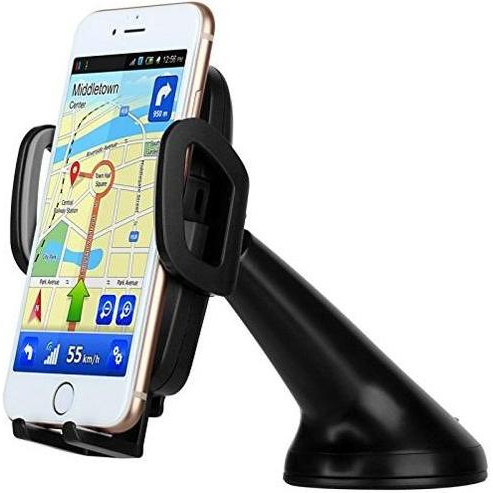 Momax Q.Dock Wireless Charging Car Mount Black (CM7D) - зображення 1