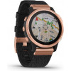 Garmin Fenix 6S Pro Sapphire Rose Gold with Heathered Black Nylon Band (010-02159-37) - зображення 2