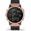 Garmin Fenix 6S Pro Sapphire Rose Gold with Heathered Black Nylon Band (010-02159-37) - зображення 3