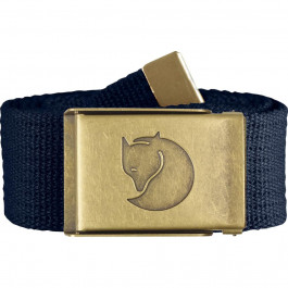   Fjallraven Ремінь  Canvas Brass Belt 4см Dark Navy (77297.555)