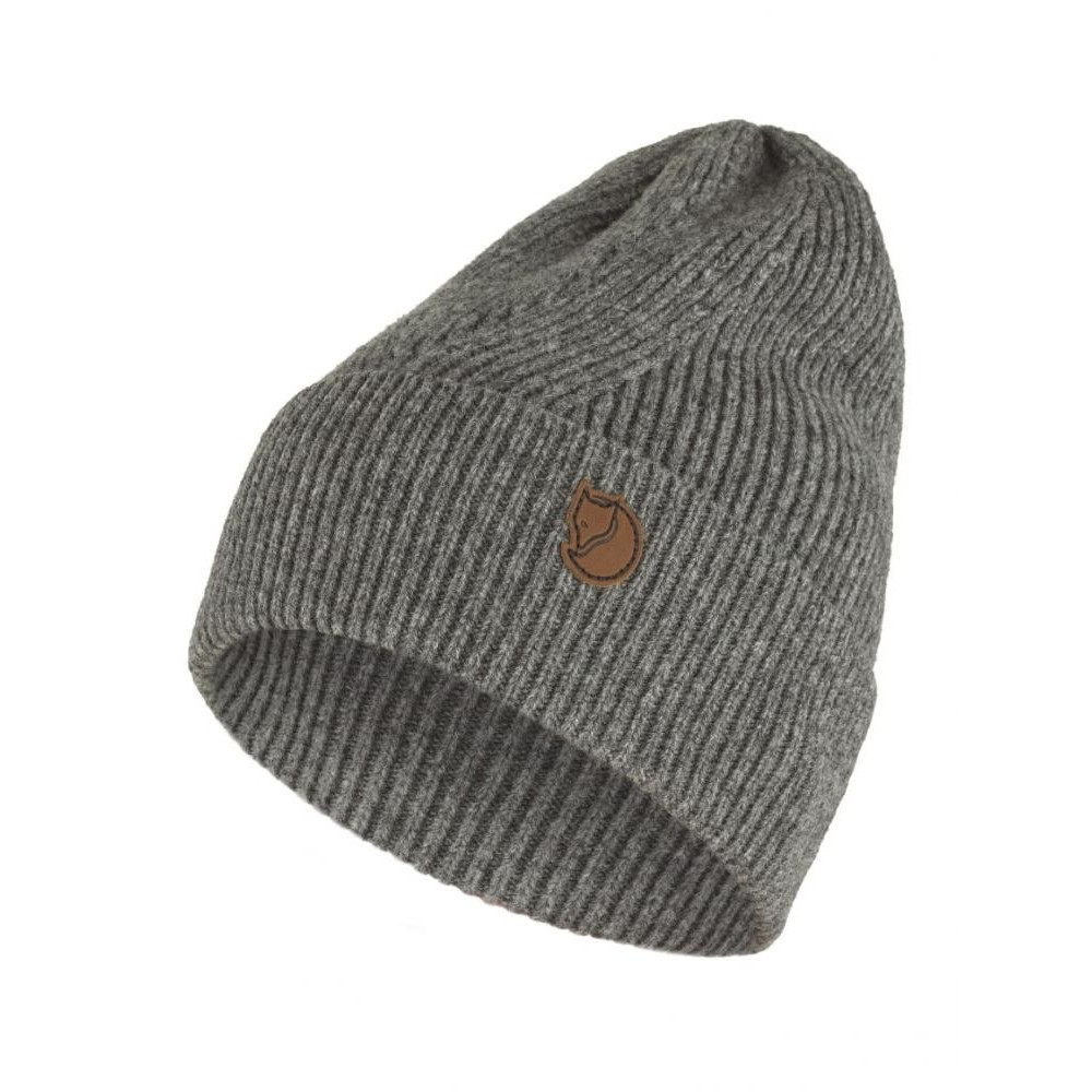 Fjallraven Шапка  Directional Rib Beanie Grey (78143.020) - зображення 1