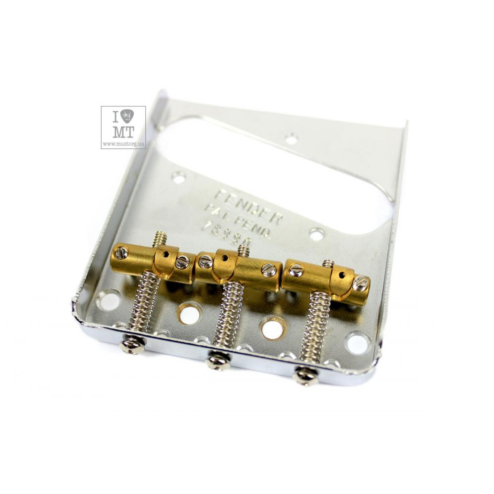 Fender Bridge Vintage Hot Rod Telecaster З Compensated Brass Saddles Ni (224361) - зображення 1