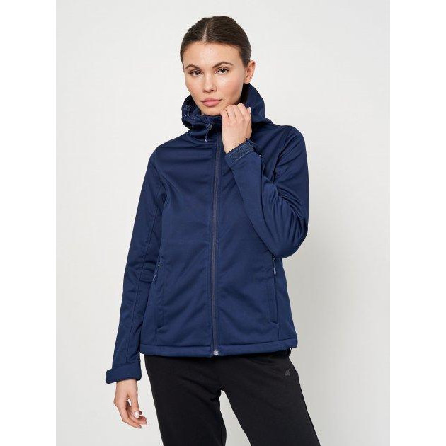 4F Ветровка  Softshell Jacket F055 4FSS23TSOFF055-31S XS Синя (5904698161843) - зображення 1