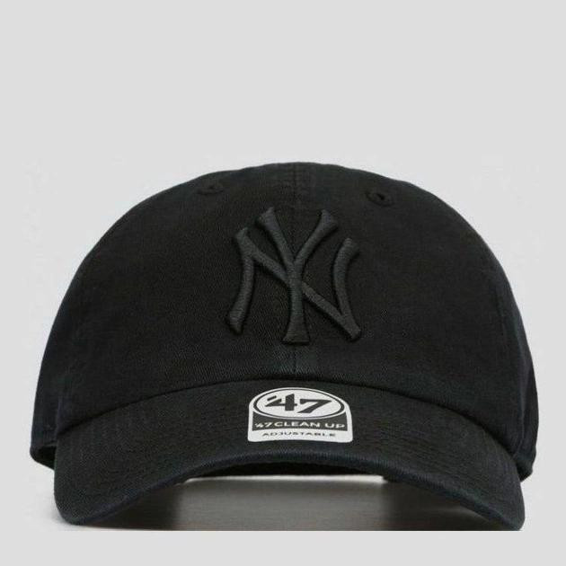 47 Brand Кепка  Clean Up Ny Yankees B-RGW17GWSNL-BKF Черная (190182525962) - зображення 1