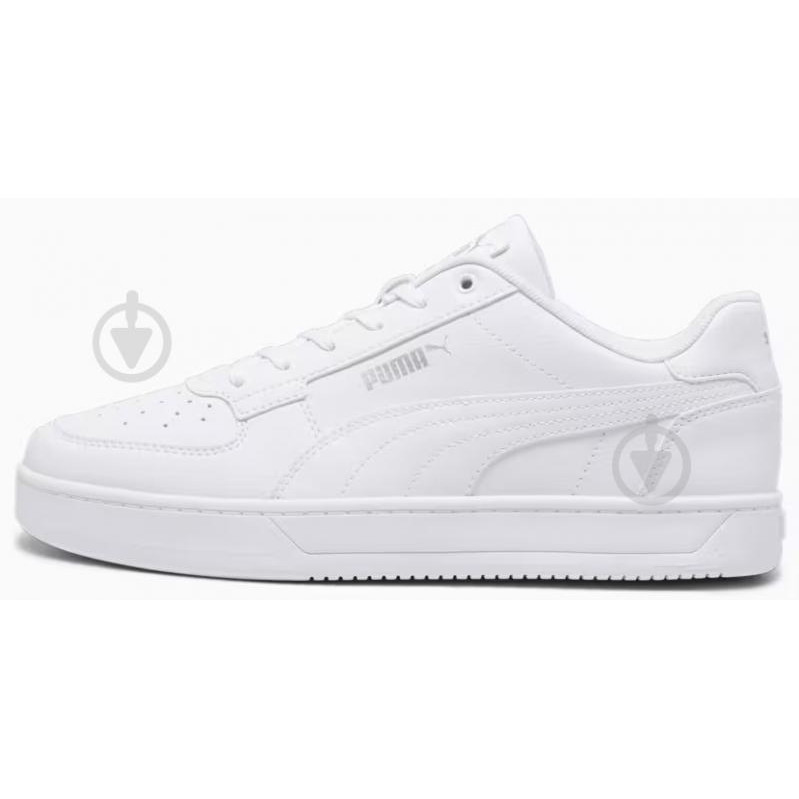 PUMA Мужские кеды низкие  Caven 2.0 39229002 41 (7.5UK) 26.5 см  White- Silver (4099683251300) - зображення 1