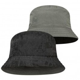   Buff Панама  Travel Bucket Hat, Gline Black-Grey - M/L (BU 128626.999.25.00)