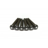 Graph Tech PP-2122-00 TUSQ Bridge Pins Martin Style 2mm Black / White Dot (6 Pcs) - зображення 1