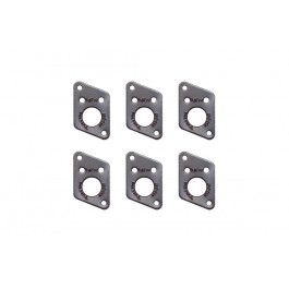   Graph Tech PRT-952-217-B0 Premium Plates For F Style Screw Hole - Black