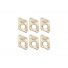 Graph Tech PRT-952-217-G0 Premium Plates For F Style Screw Hole - Gold - зображення 1