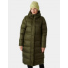 Helly Hansen Пуховик жіночий  W Essence Long Down Coat 53816-431 L Utility Green (7040058024293) - зображення 1