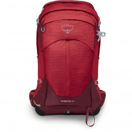   Osprey Stratos 24 / Poinsettia Red