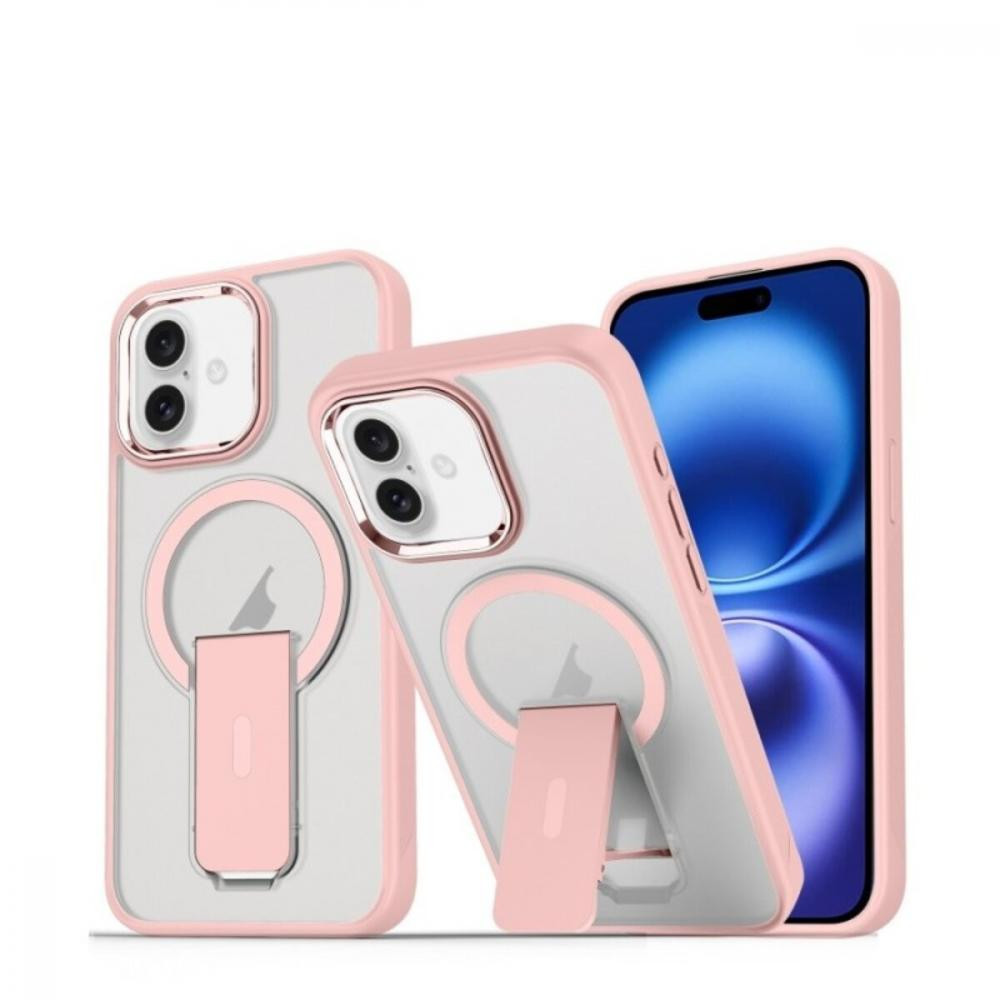 Cosmic Magnetic Stand for Apple iPhone 16 Pink (magstand16pink) - зображення 1