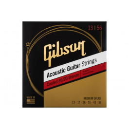   Gibson SAG-CBRW13 COATED 80/20 BRONZE ACOUSTIC GUITAR STRINGS MEDIUM