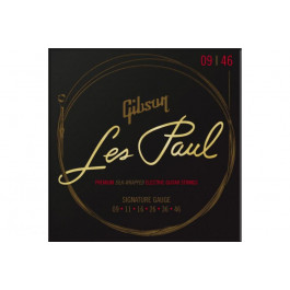   Gibson Набор струн для электрогитары  SEG-LES LES PAUL PREMIUM ELECTRIC GUITAR STRINGS 9-46 SIGNATURE