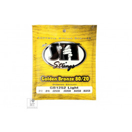   SIT strings SIT GB1252 Light 80/20 Bronze Acoustic Guitar Strings 12/52