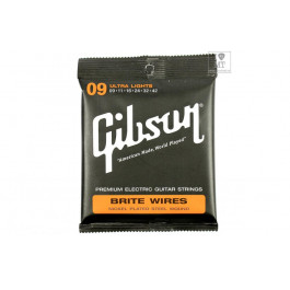   Gibson SEG-700UL Brite Wires NPS Wound Ultra Lights .009-.042 (A001549)