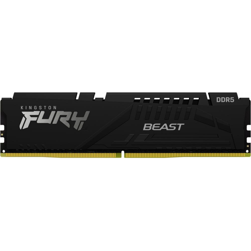 Kingston FURY 32 GB DDR5 6000 MHz Beast Black (KF560C40BB-32) - зображення 1