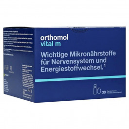   Orthomol Vital M,  Вітал М, 30 днів (питні пляшечки/капсули)