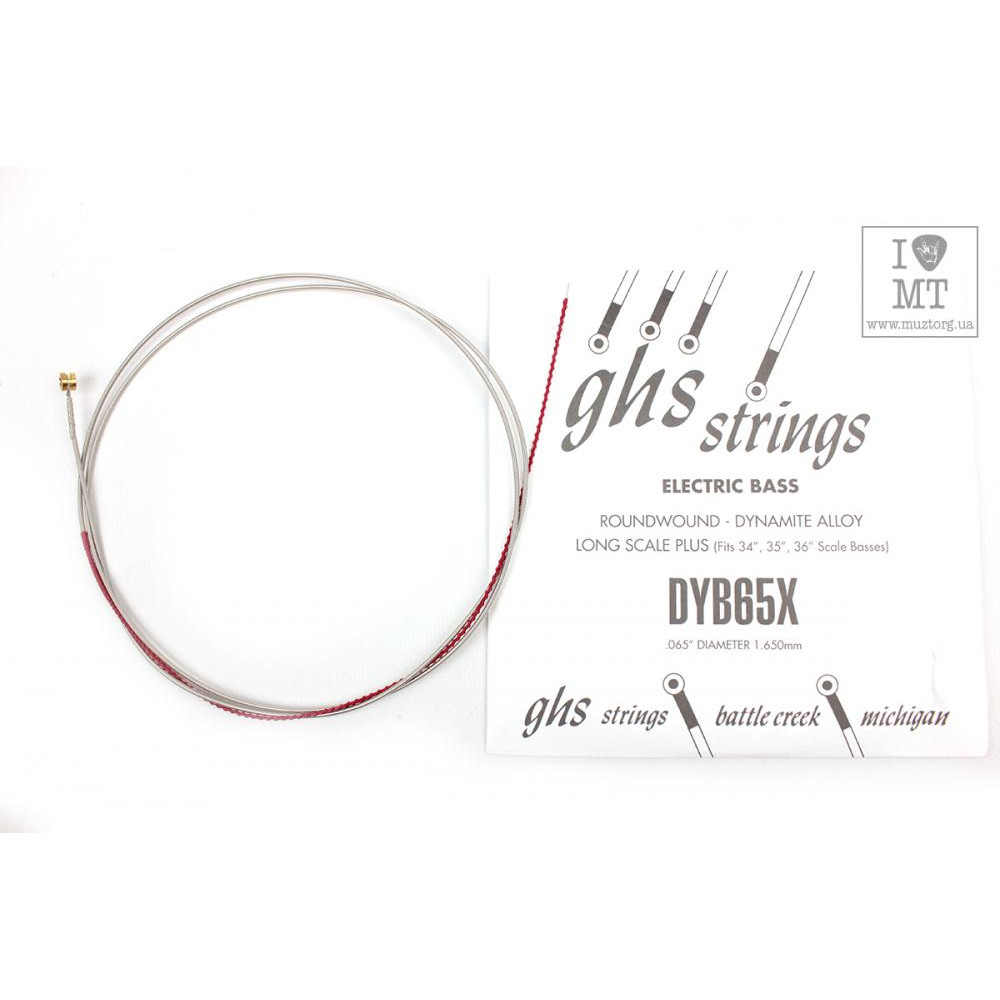 GHS Strings Bass Boomers DYB65X - зображення 1