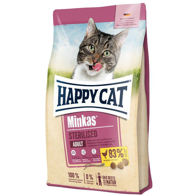 Happy Cat Minkas Sterilised 1,5 кг - зображення 1