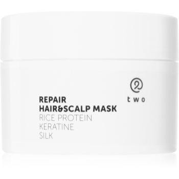 Two Cosmetics Repair Hair & Scalp Mask маска для регенерації для сухого або пошкодженого волосся 200 мл - зображення 1