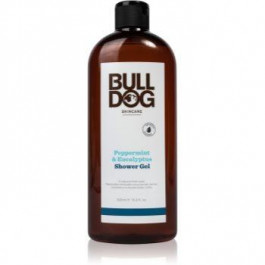   Bulldog Peppermint & Eucalyptus Shower Gel гель для душа для чоловіків 500 мл