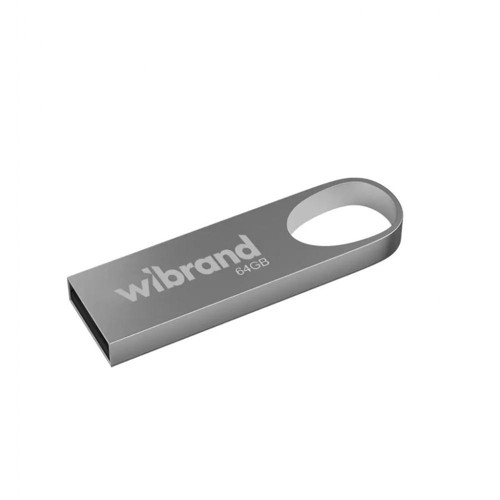 Wibrand 64 GB Irbis Silver USB 2.0 (WI2.0/IR64U3S) - зображення 1