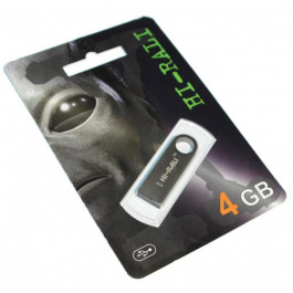   Hi-Rali 4 GB USB Flash Drive Hi-Rali Shuttle series Black (HI-4GBSHBK)