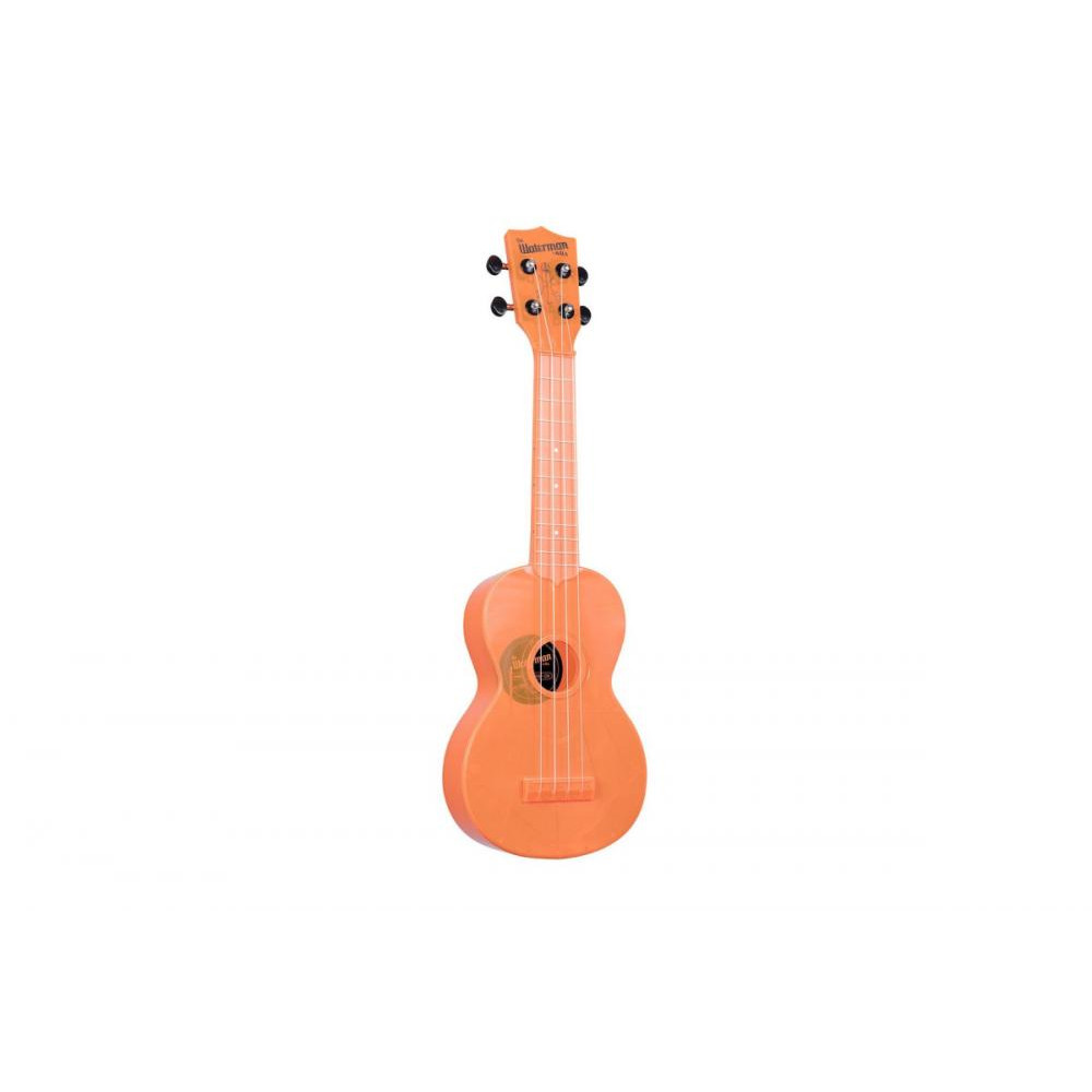 Kala WATERMAN FLUORESCENT ORANGE SOPRANO UKULELE - зображення 1