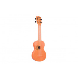   Kala WATERMAN FLUORESCENT ORANGE SOPRANO UKULELE