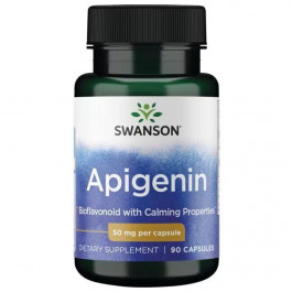   Swanson Апігенін  Apigenin, 50 mg, 90 Capsules