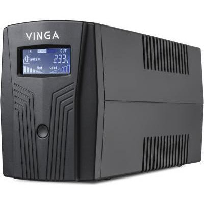 Vinga LCD 800VA plastic case (VPC-800P) - зображення 1