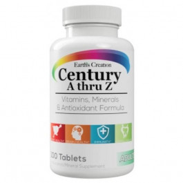   Earth's Creation Multivitamin Century A thru Z 100 tab