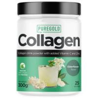   Pure Gold Protein Collagen 300 g / 25 servings / Eldelflower