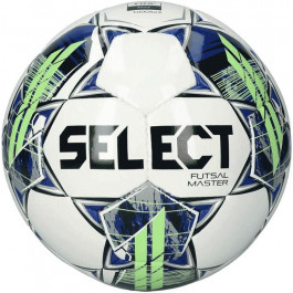 SELECT Futsal Master v22 size 4 White/Green (104346-334)