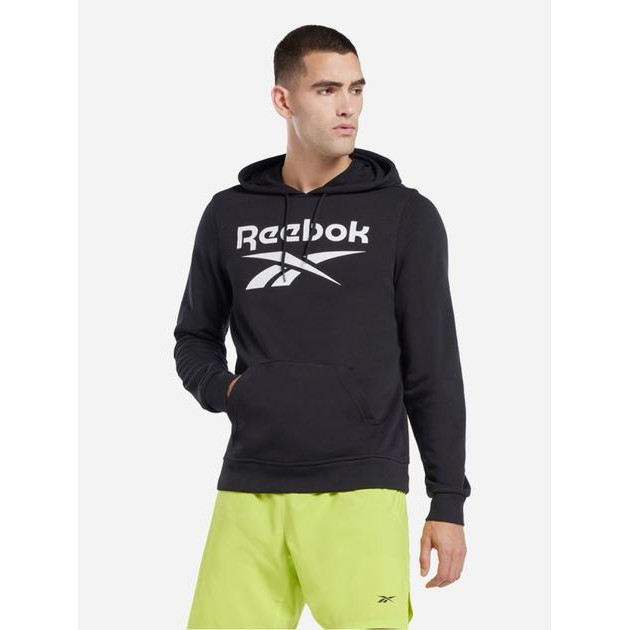 Reebok Худі чоловіче  H54788 L Чорне (4066751287707) - зображення 1