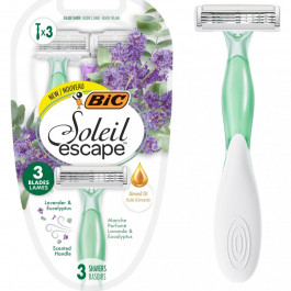   BIC Бритва без змінних картриджів  Soleil Escape Lavanda 3шт