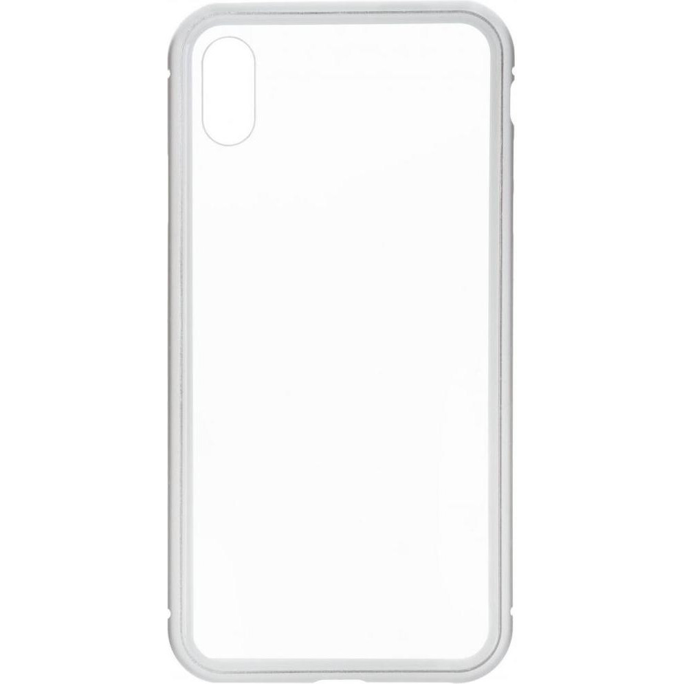 ArmorStandart Magnetic case iPhone XS Max Clear/White (ARM53395) - зображення 1